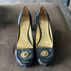 Coach Signature Cybel Heel Size 9.5
